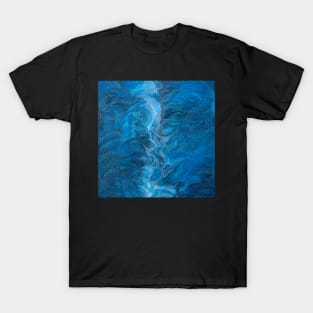 Ocean Break abstract painting T-Shirt